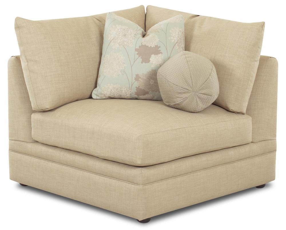 Klaussner Melrose Place Three Piece Sectional with Two Loveseats